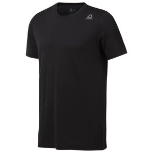 Koszulki Męskie Reebok LES MILLS™ Dual Blend Czarne PL 58ZTEIX